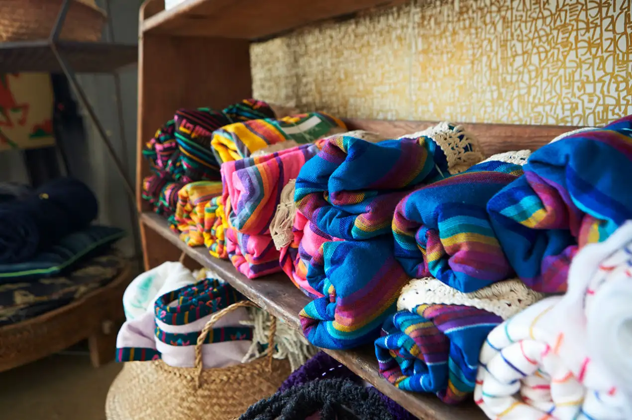 Eco-conscious textile sourcing with certified materials.