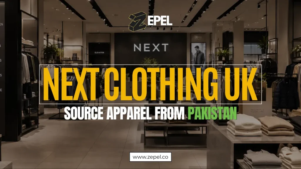 Next clothing UK storefront on a UK high street with fashion window displays