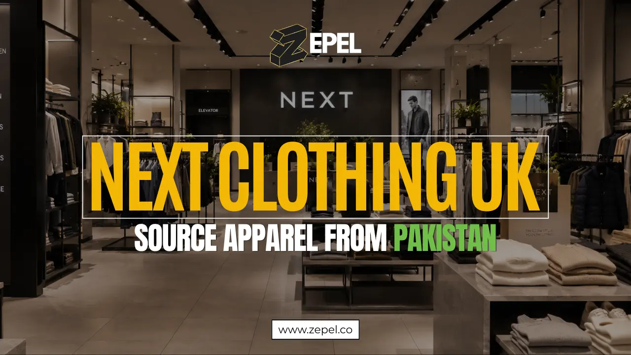 Next clothing UK storefront on a UK high street with fashion window displays